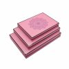 custom design pink gift paper box